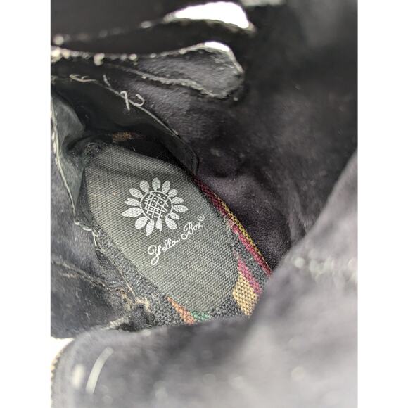 Yellow Box |  Crispina | Distressed Denim Ankle Boots | Size 6.5 - Picture 12 of 13